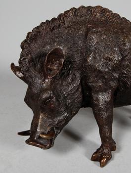 SKULPTUR, brons, 1900-tal, större golvmodell.