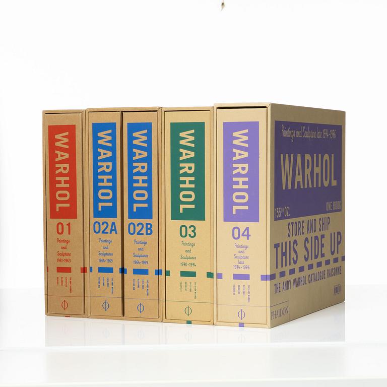 Andy Warhol, Catalogue Raisonné, 4 volumes.