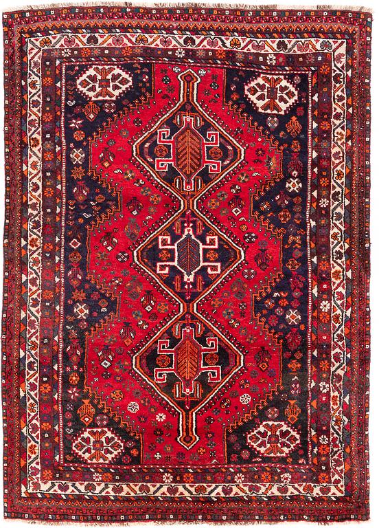 Carpet, Kashgai, approx. 250 x 180 cm.