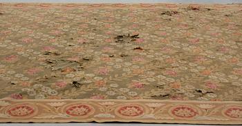 MATTO, tapestry weave, ca 561-564,5 x 354-360 cm, Aubusson, France the middle to the end of the 19th century.