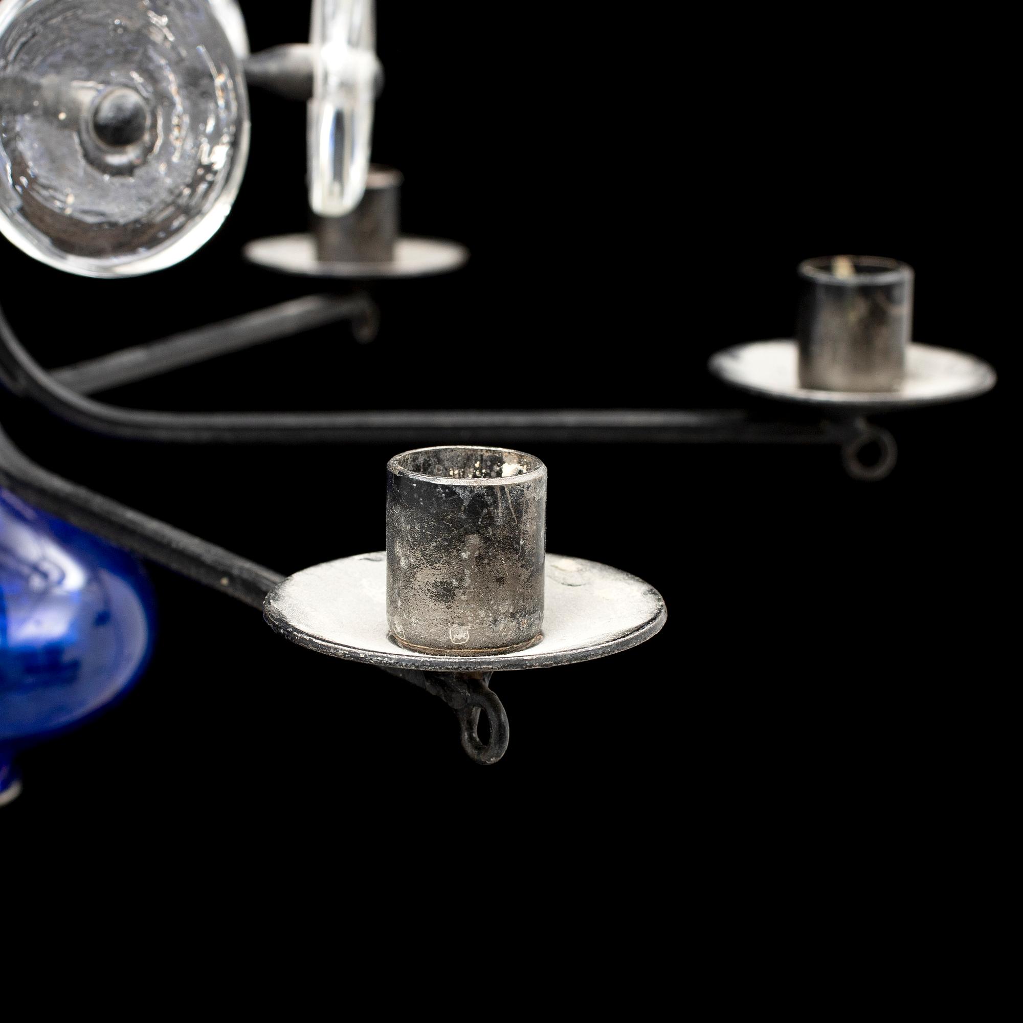 Erik Höglund, a chandelier from Boda Smide.