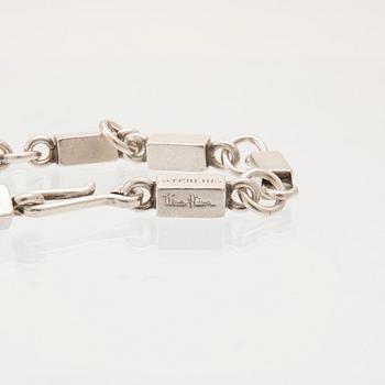 Wiwen Nilsson, silver link bracelet, Lund 1946.