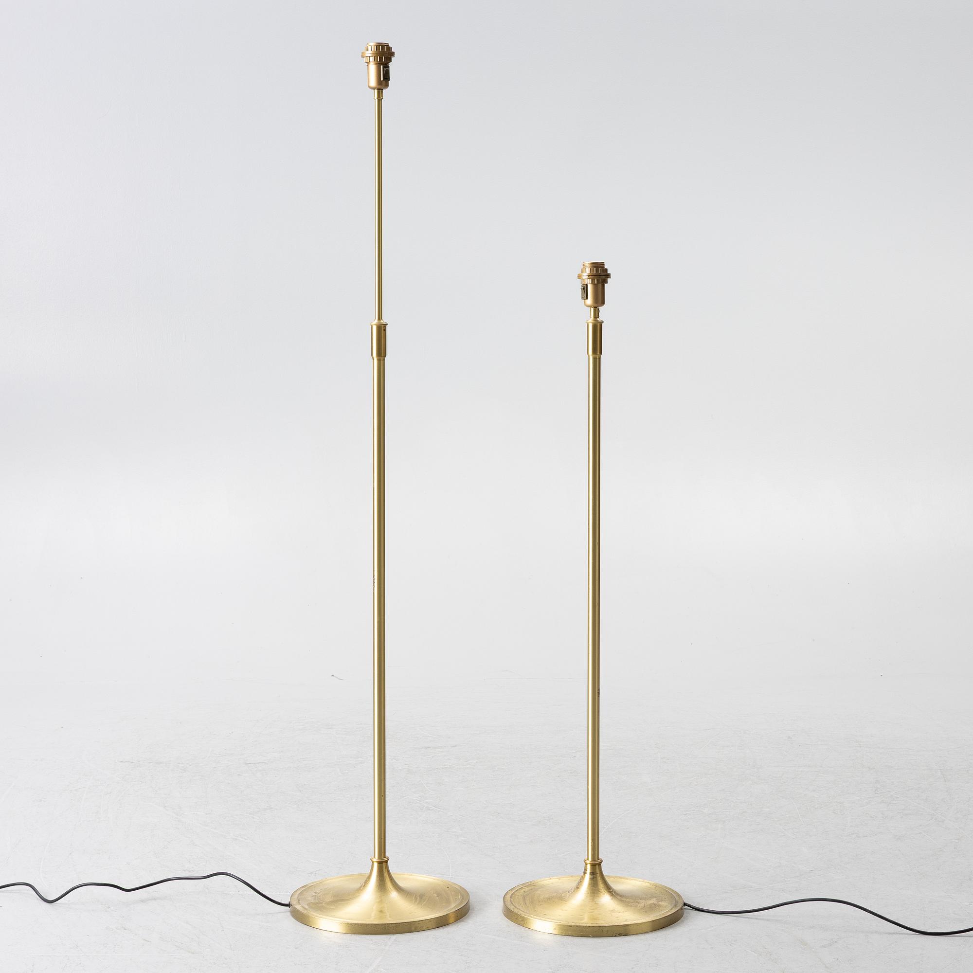 Golvlampor, ett par, Le Klint, Danmark, 2000-tal.