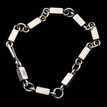 ARMLÄNK, silver, Wiwen Nilsson, Lund. 1963.
