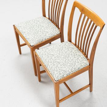 Svante Skogh, stolar, 6 st, "Vindö", Balders Snickeri, Vaggeryd, 1900-talets andra hälft.