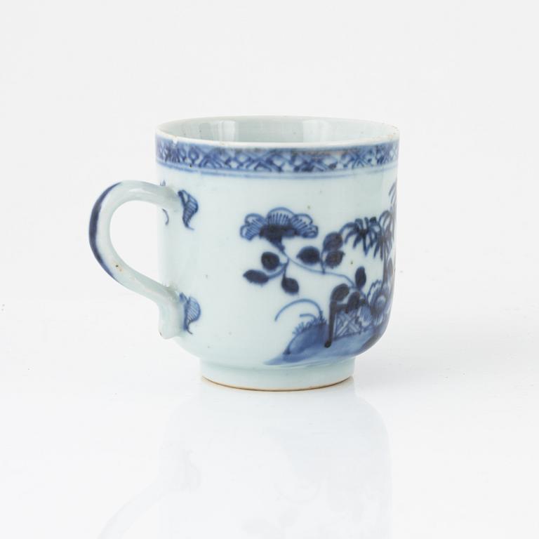 Company porcelain, 7 pieces, China, 18th century.