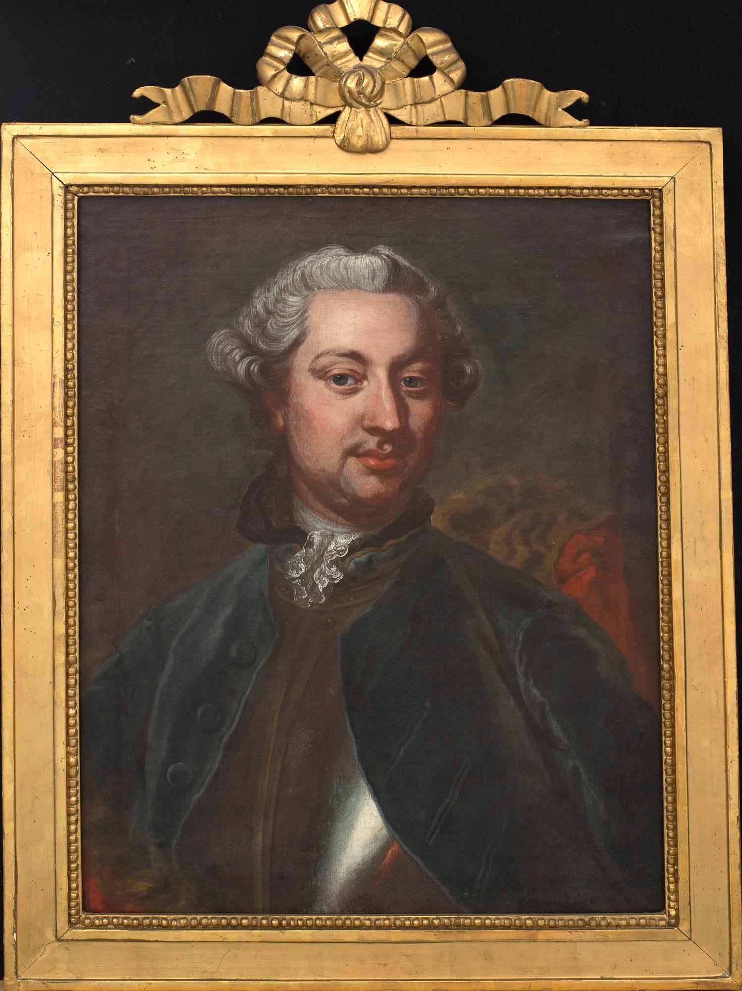 OKÄND KONSTNÄR 1700-TAL , 2 pcs oil on canvas.