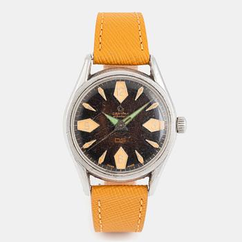 48. Certina, DS, "Tropical Dial", "Patent Pending", ca 1960.