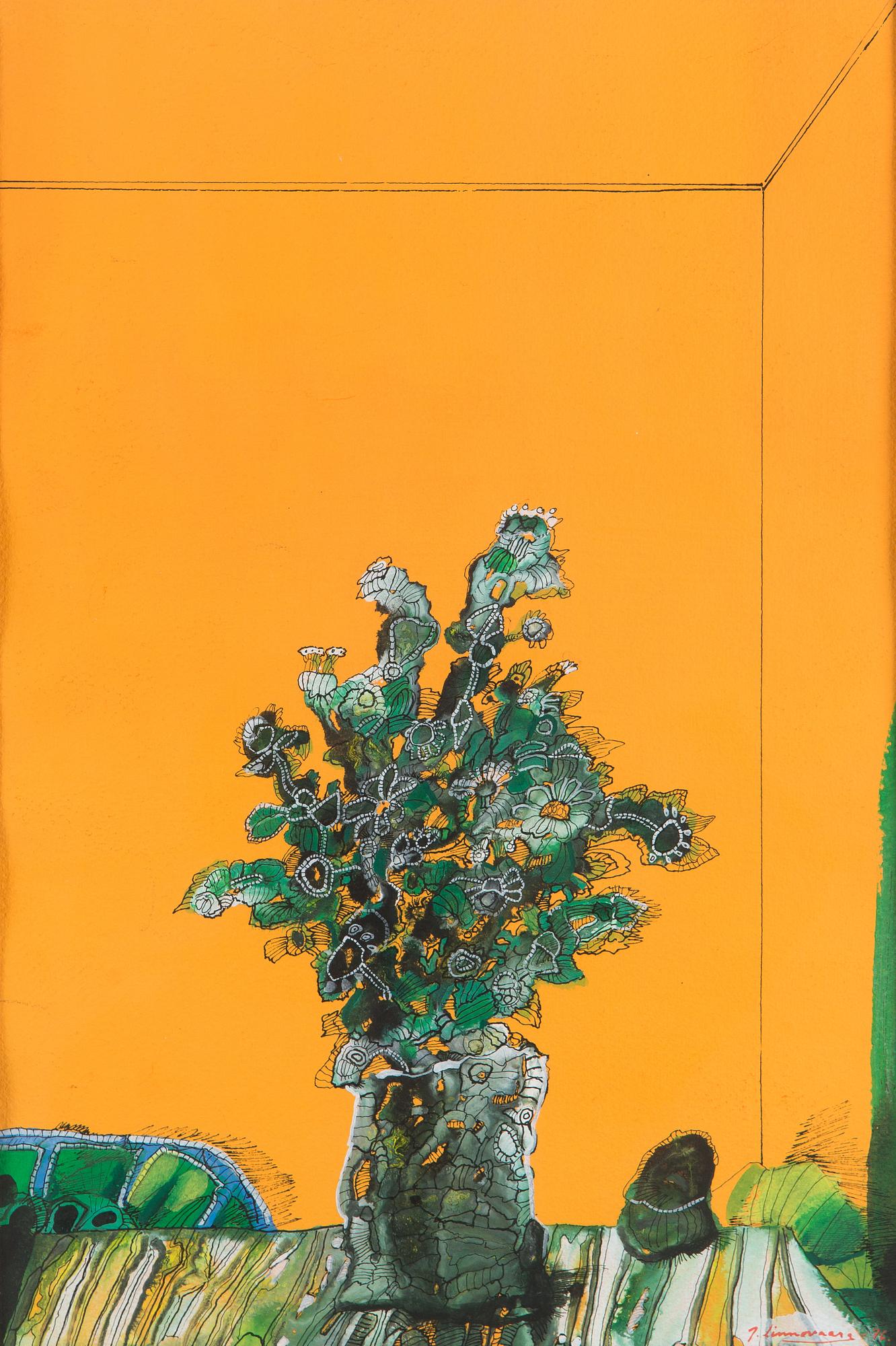 Juhani Linnovaara, Flowers in a Vase.