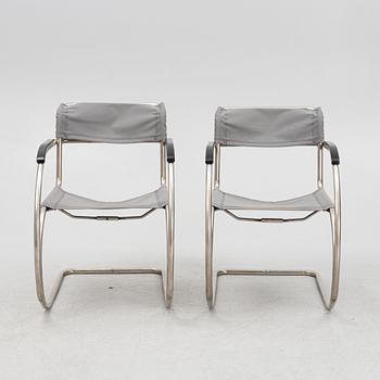 Karmstolar, ett par, modell 1001/FS. A.W. Nilssons Fabriker, Malmö 1930-tal.