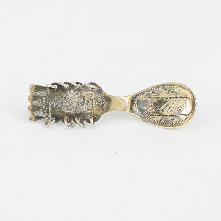 Four pieces of Sami silver, 19th-20th Century.