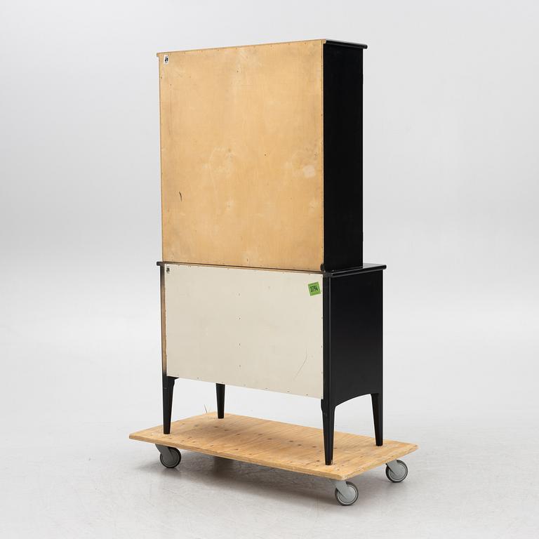 Kerstin Hörlin-Holmquist, sideboard samt vitrinskåp, "Charlotte", Asko, Finland, 1970-tal.