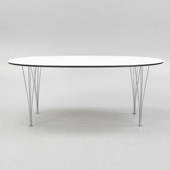 Bruno Mathsson & Piet Hein, dining table, "Superellipse", Bruno Mathsson International AB, Värnamo, 2011.