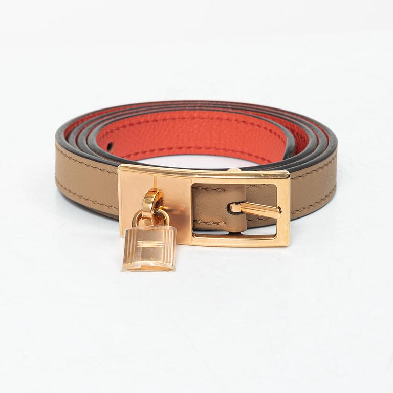 Hermès, Belt, "Lucky 15", size 75.