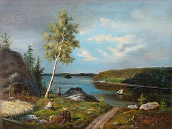 Werner Holmberg, VIEW FROM PIELISJÄRVI.