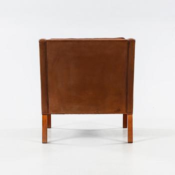 BØRGE MOGENSEN, fåtölj, modell 2207-22, 1900-talets fjärde kvartal.
