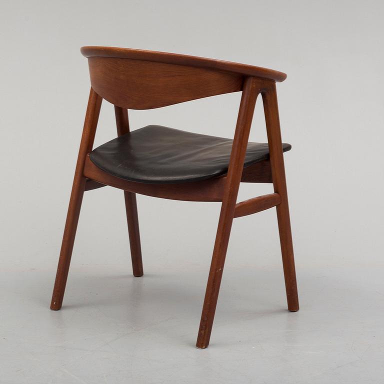 ERIK KIRKEGAARD, karmstol, Høng Stolefabrik, 1960-tal.