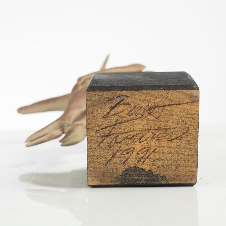 Bernt Törner, two stoneware sculptures.