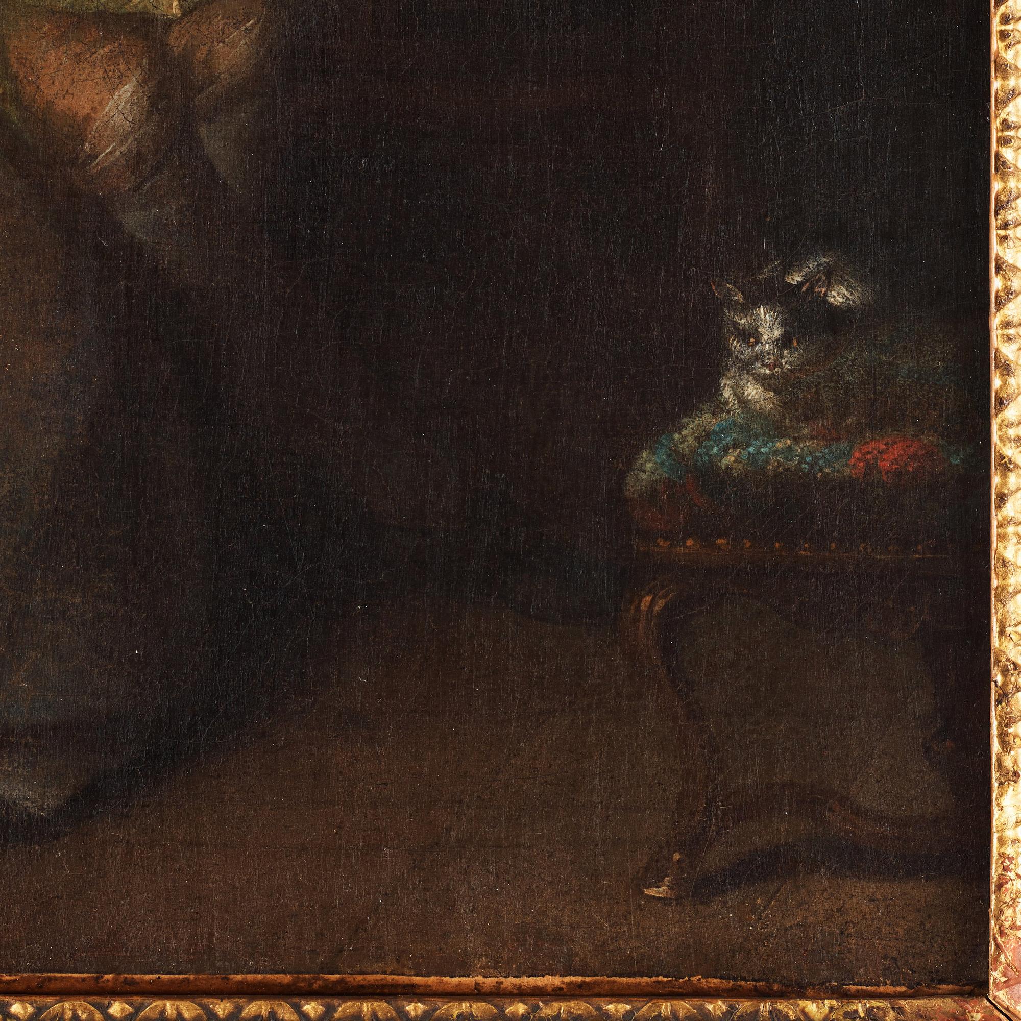 Jean-Baptiste-Simèon Chardin Tillskriven, "Les Fiancées".