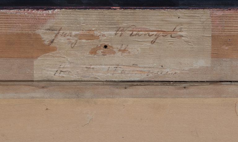 JÜRGEN VON WRANGEL, pastell, osignerad.