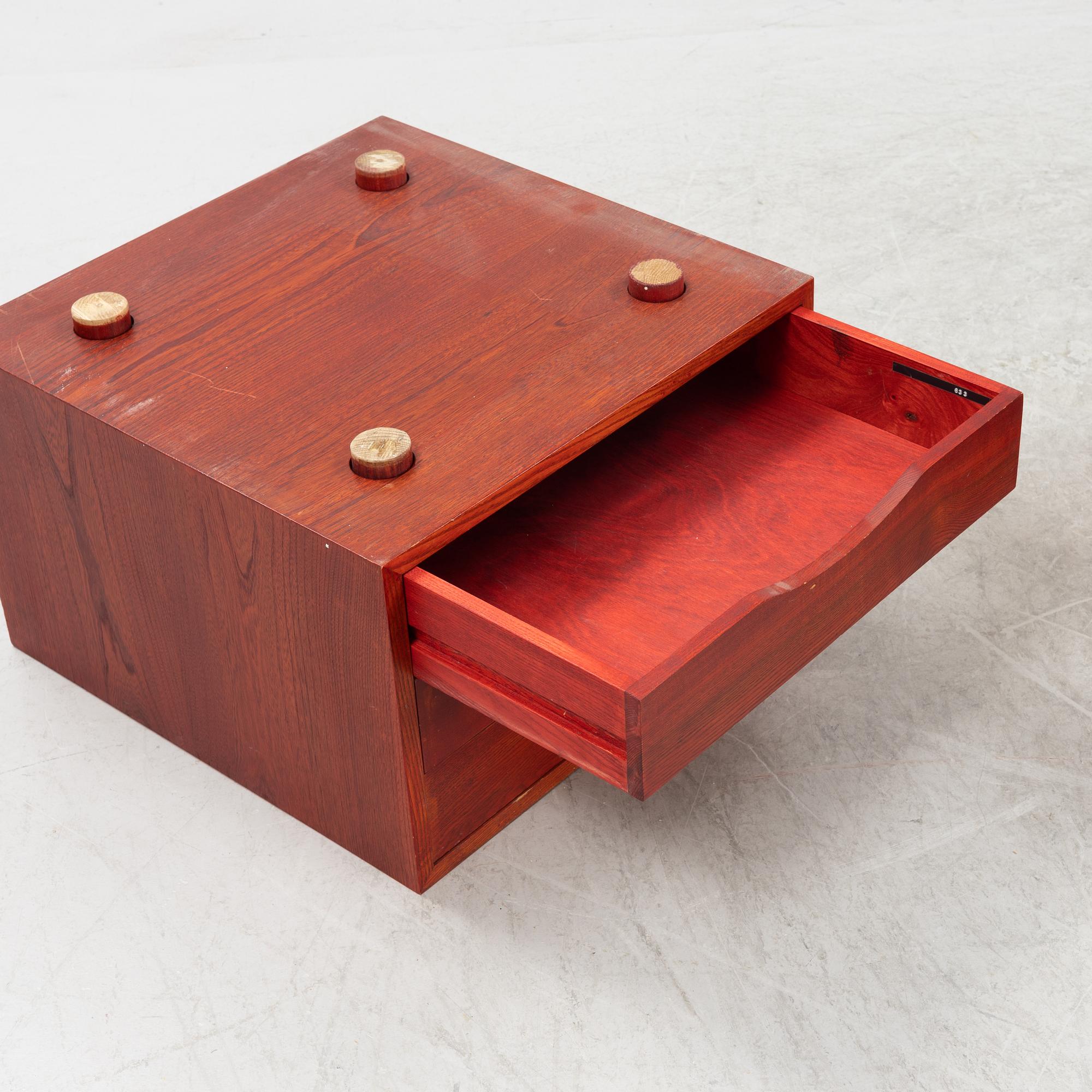 Jan Bocan, lådmoduler, ett par. 1970-tal.