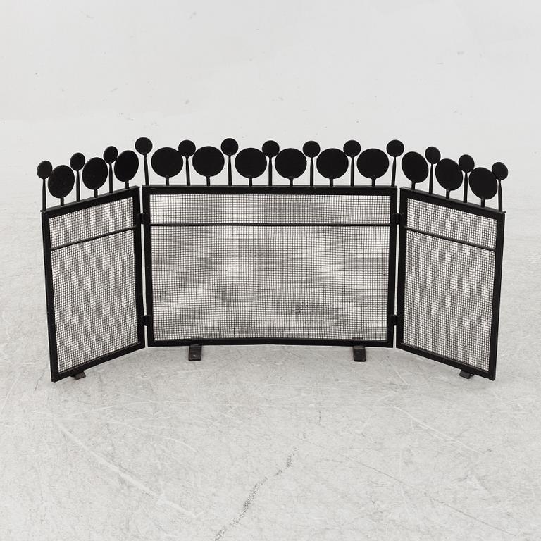 Bertil Vallien, spark guard, Boda Smide, late 20th century.