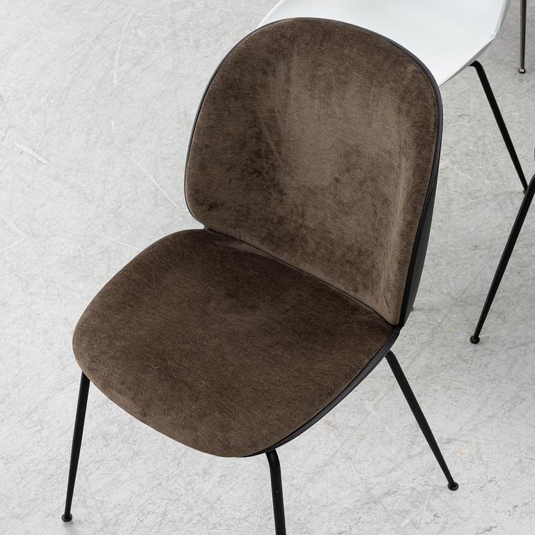 GamFratesi, six 'Beetle' chairs, Gubi, Denmark.