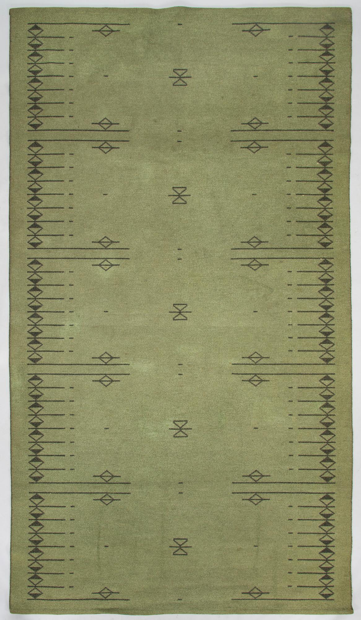 Aappo Härkönen, hårgarnsmatta, Vaasan Mattokutomo, Finland, 1950/60-tal,  Ca 320 x 180 cm.