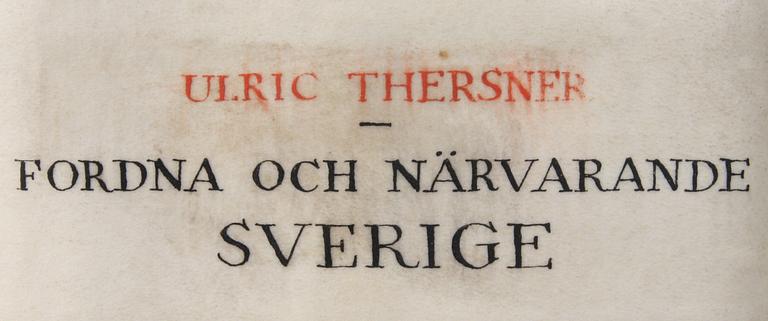 BOK, "Fordna och närvarande sverige", Nordiska Rotogravyr, Stockholm, 1946.