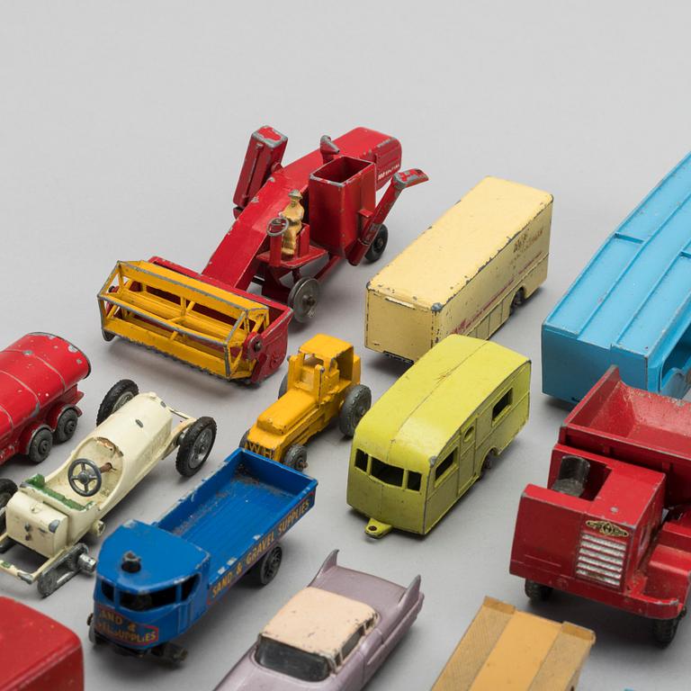 LESNEY MATCHBOX SERIES, 27 st, 1900-talets andra hälft.