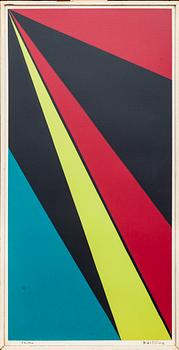 OLLE BAERTLING, färgserigrafi, signerad och numrerad 56/90.