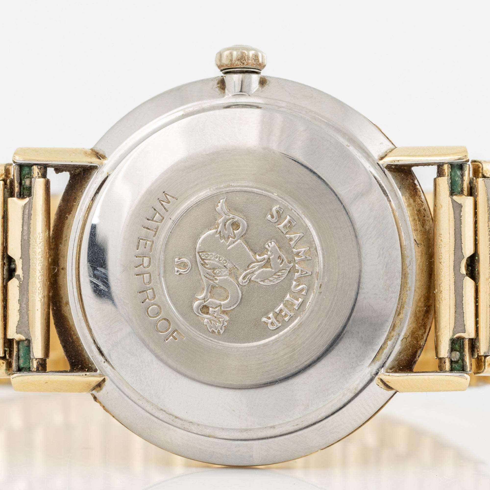 Omega, Seamaster, armbandsur, 34 mm.