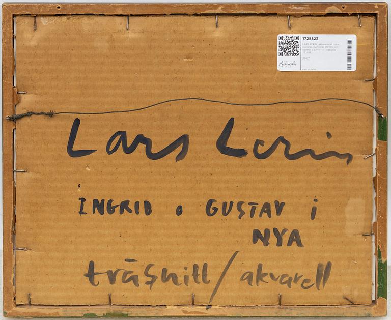 Lars Lerin, 'Ingrid o Gustav i Nya'.