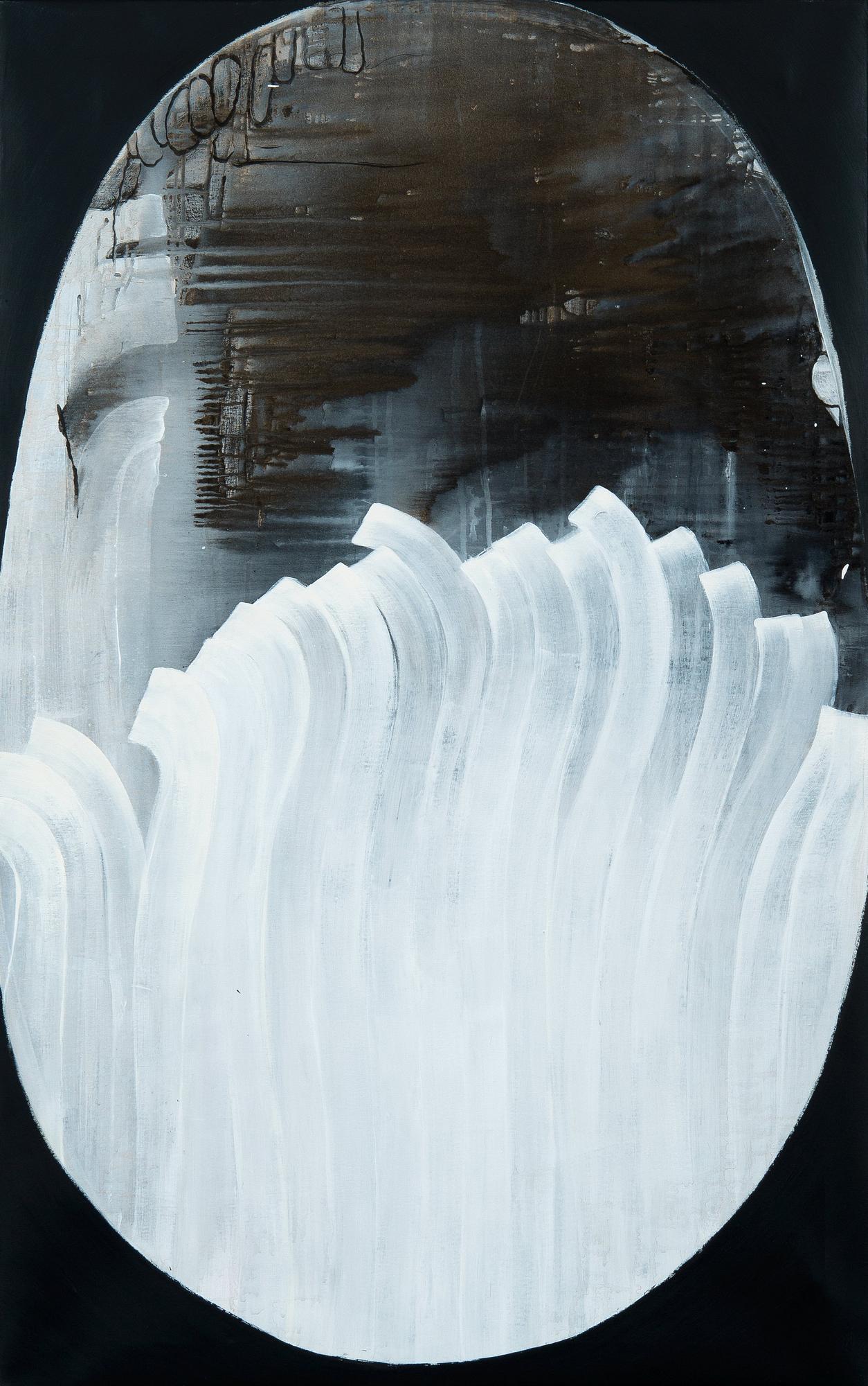 ANNE TOMPURI, akryyli ja guassi kankaalle, a tergo signeerattu ja päivätty 2010.