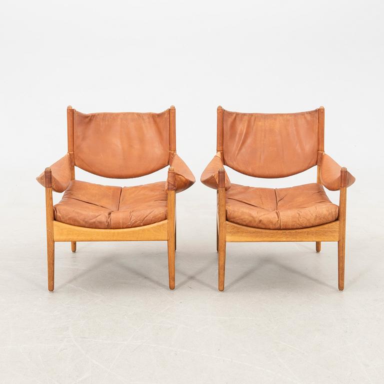 Kristian Solmer Vedel, a pair of "Modus" armchairs, Søren Willadsen, Denmark, 1960-.