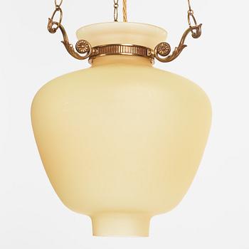 Bertil Brisborg, ceiling lamp, model "31914", Nordiska Kompaniet 1940s-50s.