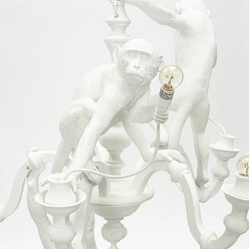 Marcantonio Raimondi  Malerba, takkrona, "Monkey Chandelier", Seletti, Italien.