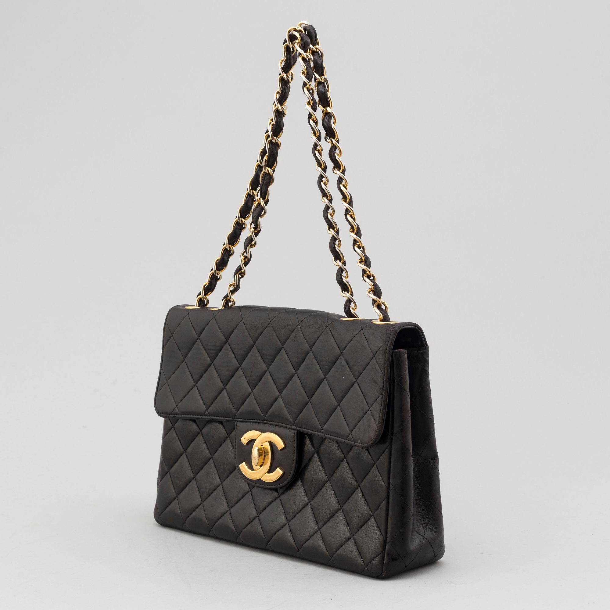 CHANEL, bag, 'Jumbo Single Flap Bag',  1997-1999.