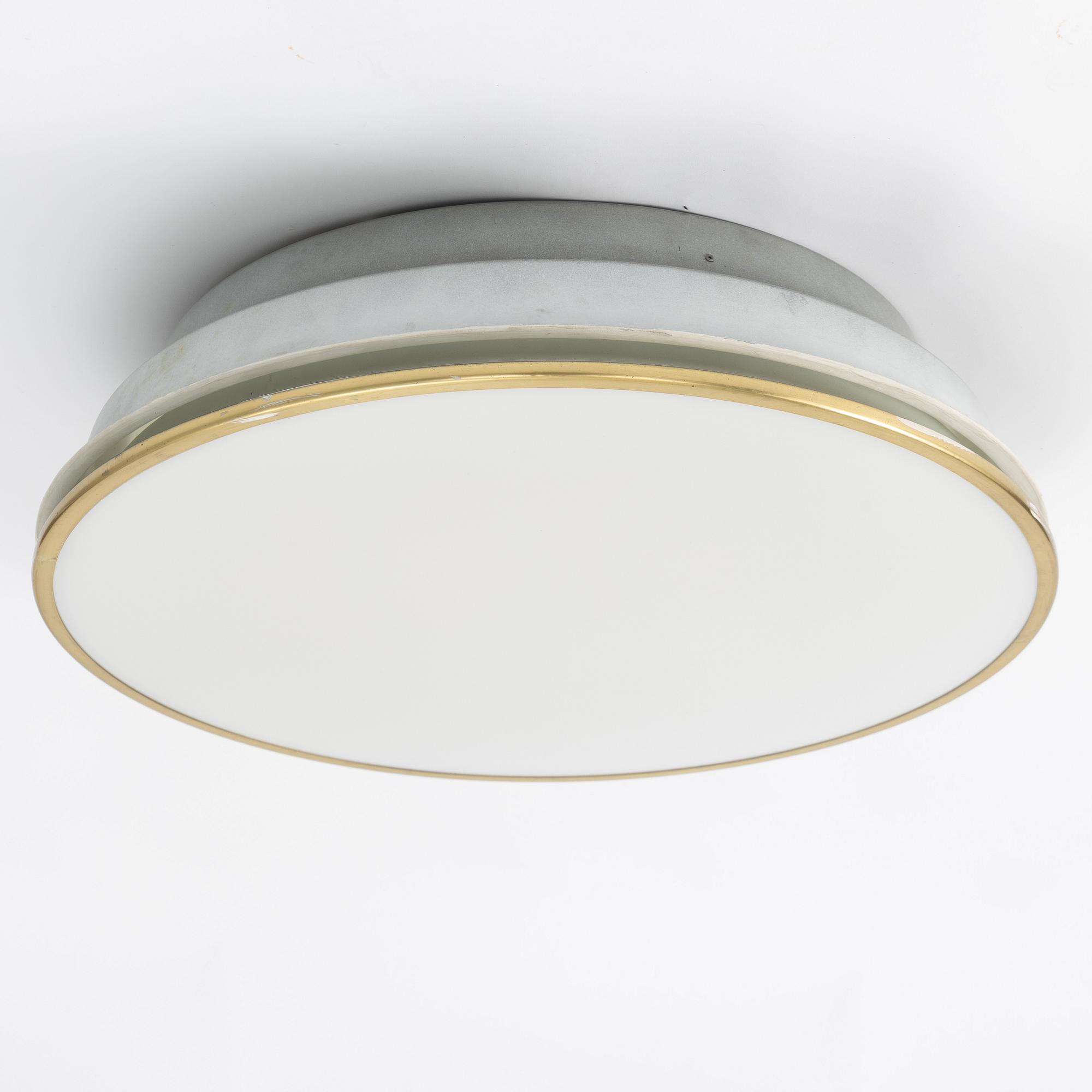 Arne Jacobsen, taklampa/vägglampa, ”Munkegaard”, Louis Poulsen, Danmark.