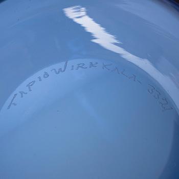 Tapio Wirkkala, konstglas, 3 st, signerade.