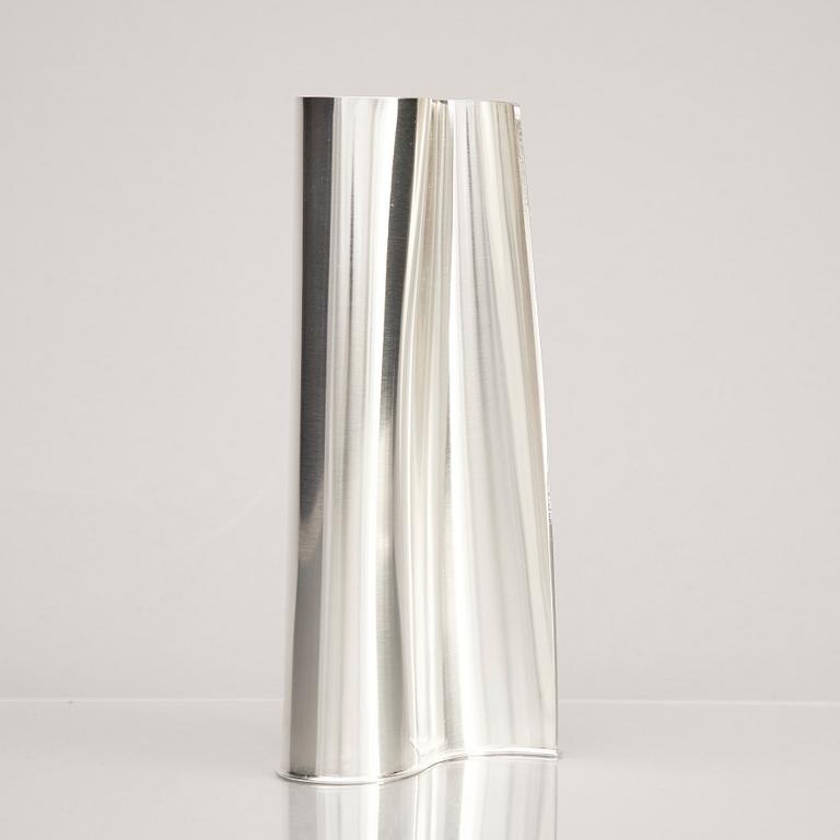 A sterling silver vase, mark of Rolf Lindståhl, Stockholm 2013.