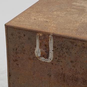 A sheet metal cabinet, 'Thule Cacao', early 20th Century.