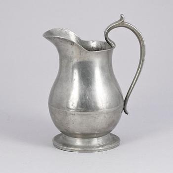 VINKANNA, tenn, Nils Abraham Santesson,  Stockholm 1800-tal.