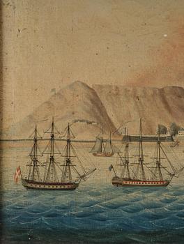 "Table Mountain", Kina, omkring 1800.