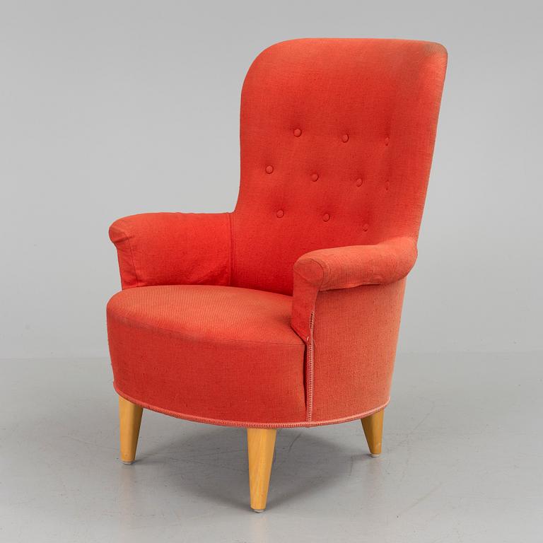 CARL MALMSTEN, an armchair from AB OH Sjögren, Tranås, 20th century.