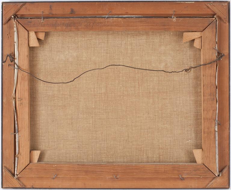 JULIUS REHDER. Oil on canvas. Sign Juls. Rehder.