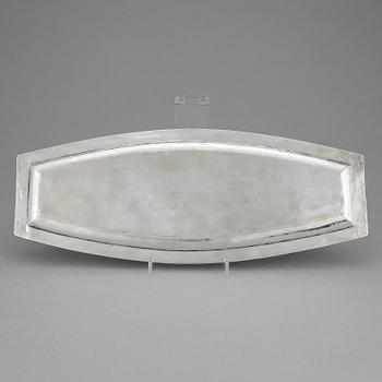 BRICKA, silver, Österrike-Ungern, troligen 1872-1922. Vikt ca 370 gram.