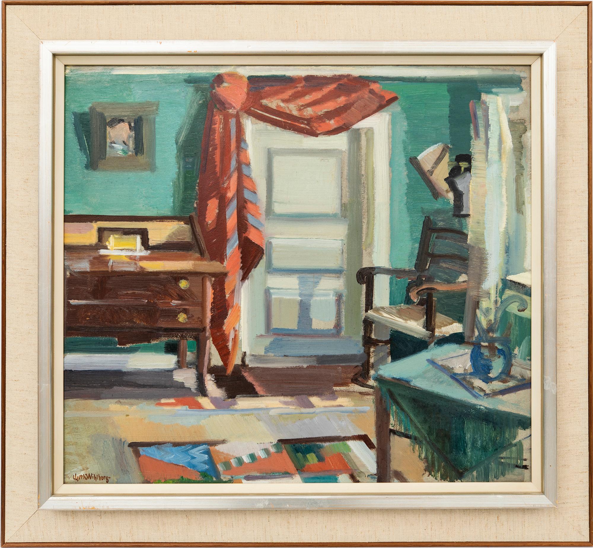 Gerhard Wihlborg, Interior from the artist's home in Grimshög, Österlen.
