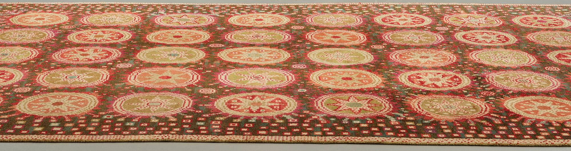 Ann-Mari Lindbom, gift Forsberg, MATTO, Ann-Mari Lindbom, AB MMF, ca 401,5 x 274,5 cm.