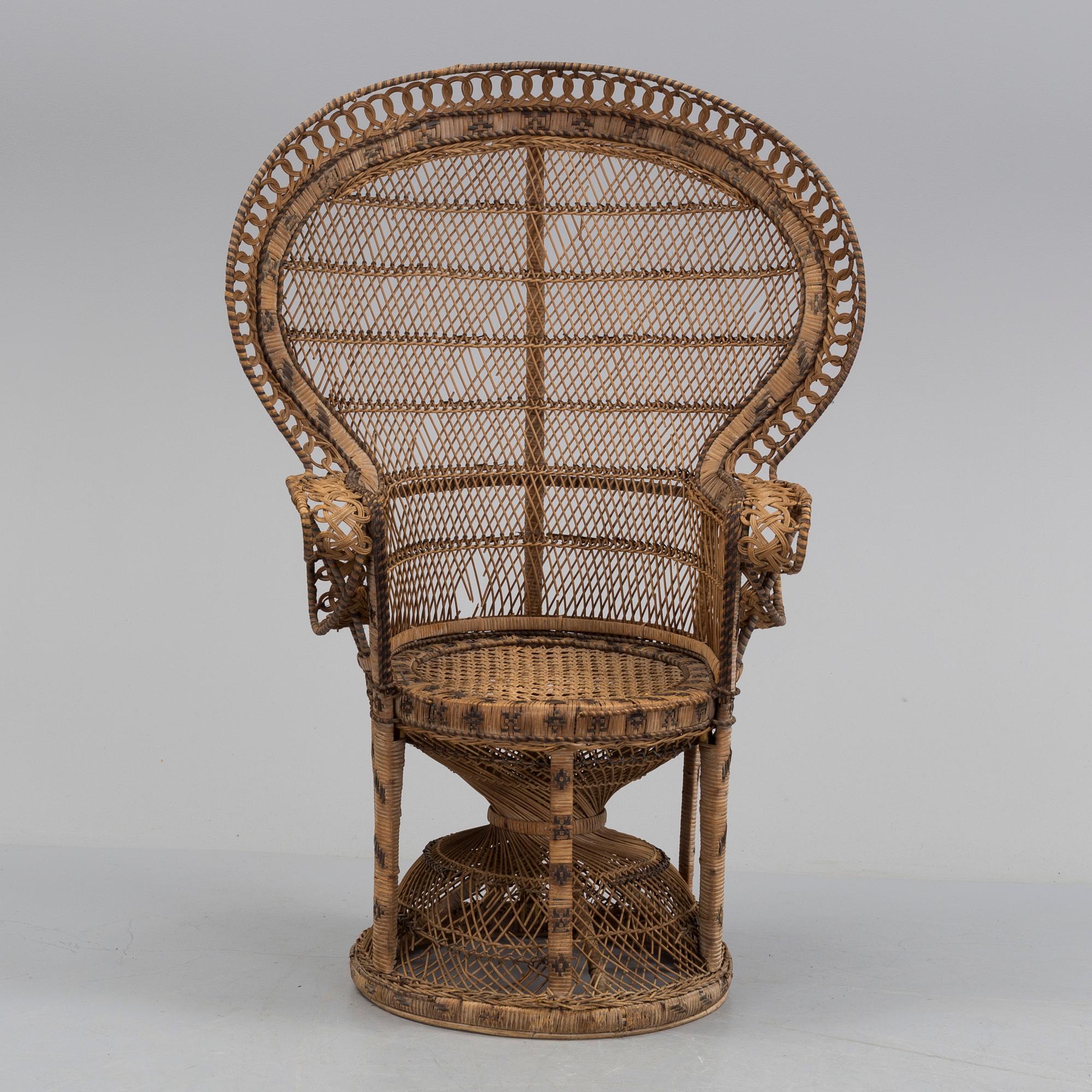 FÅTÖLJ, rotting, 1900-talets mitt.